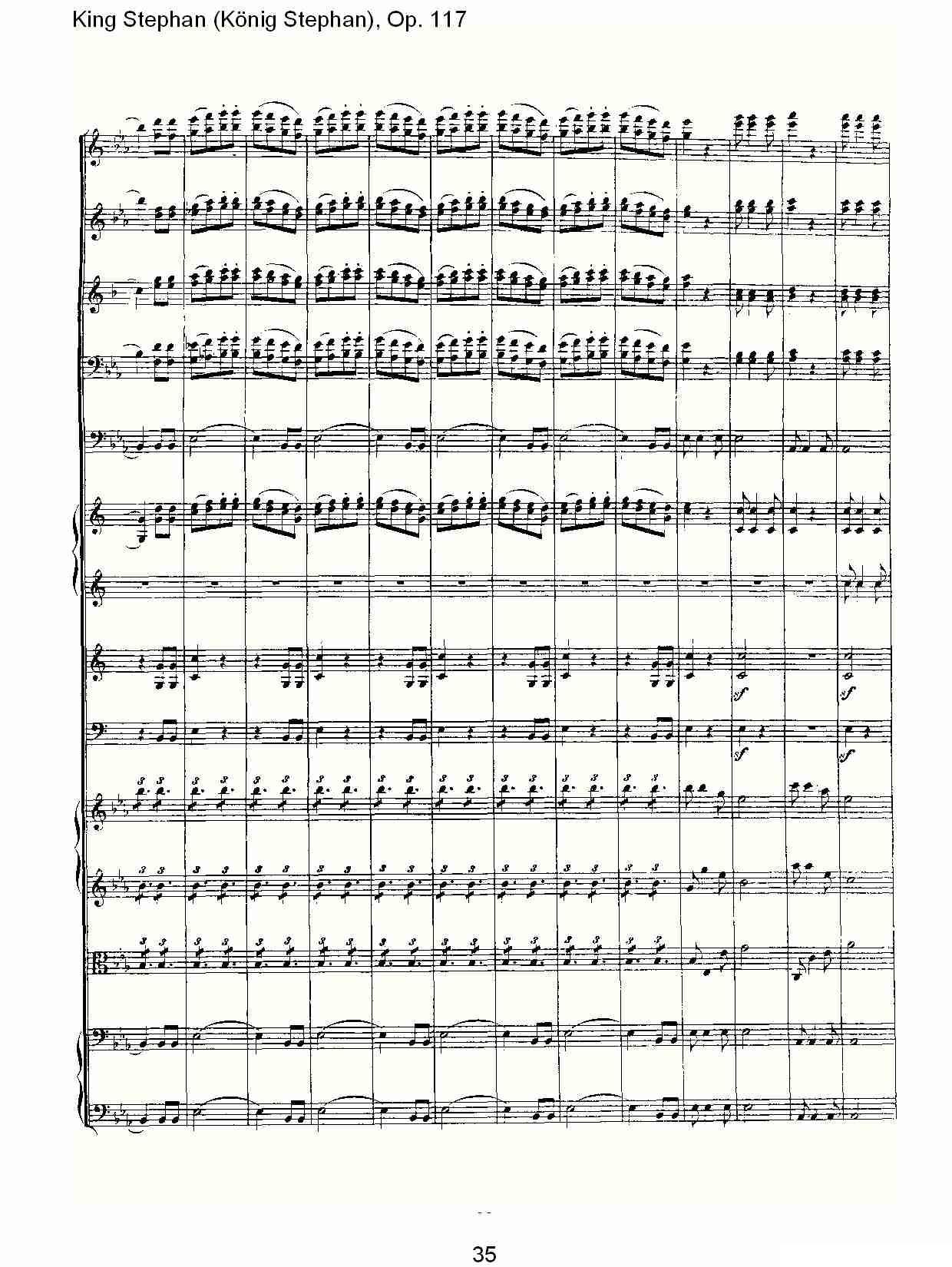 King Stephan（Konig Stephan)，Op.11）其它曲谱（图35）