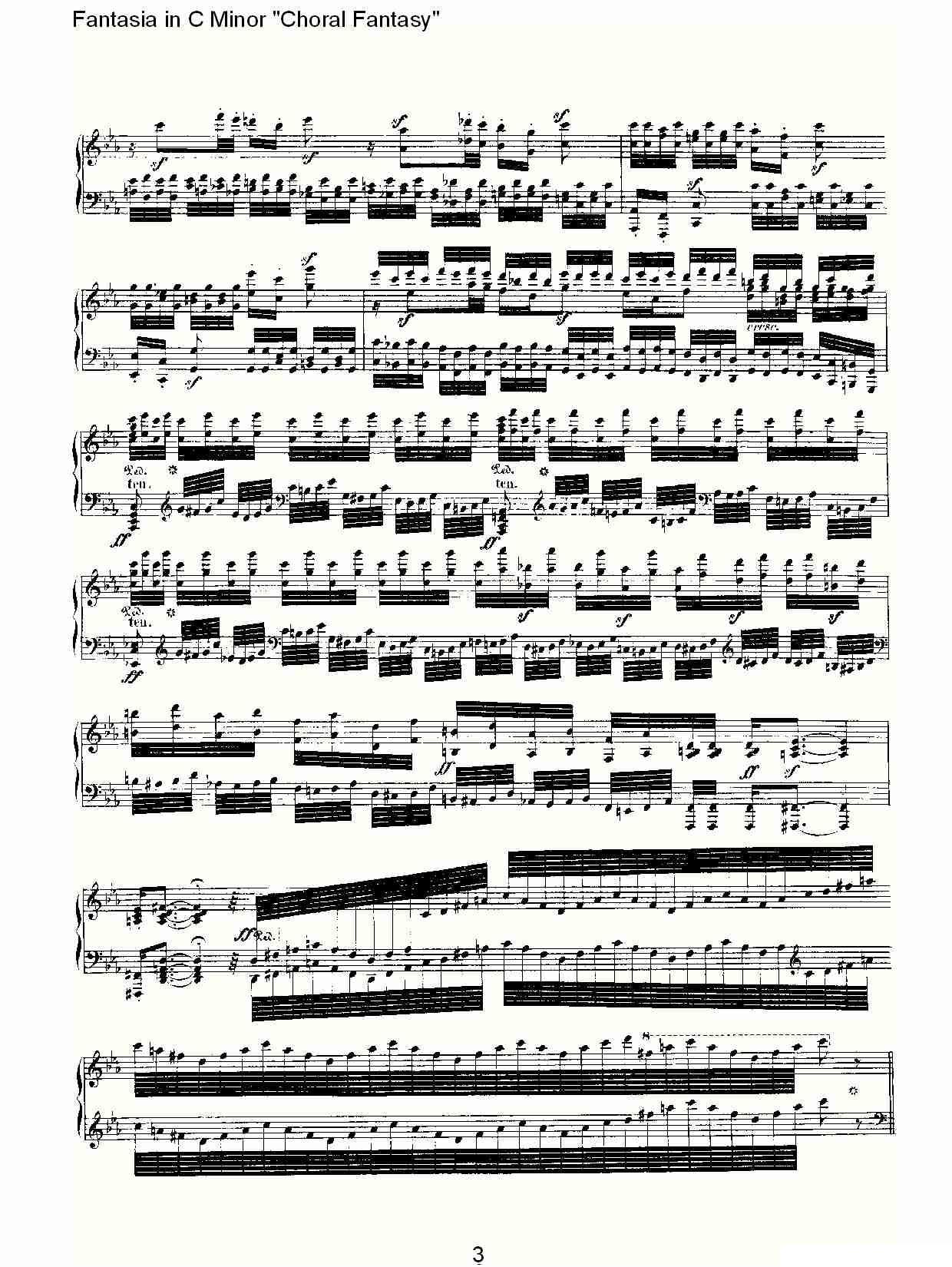 C小调幻想曲“幻想合奏”第一乐章其它曲谱（图3）