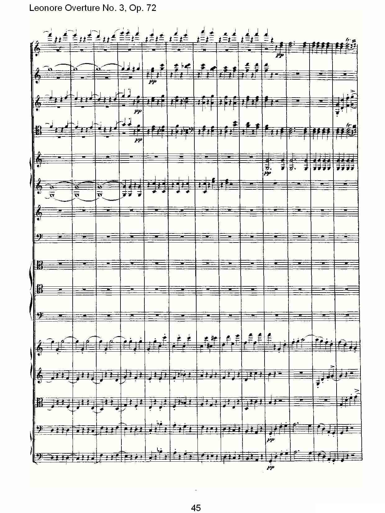 Leonore Overture No. 3, Op. 72（二）其它曲谱（图5）