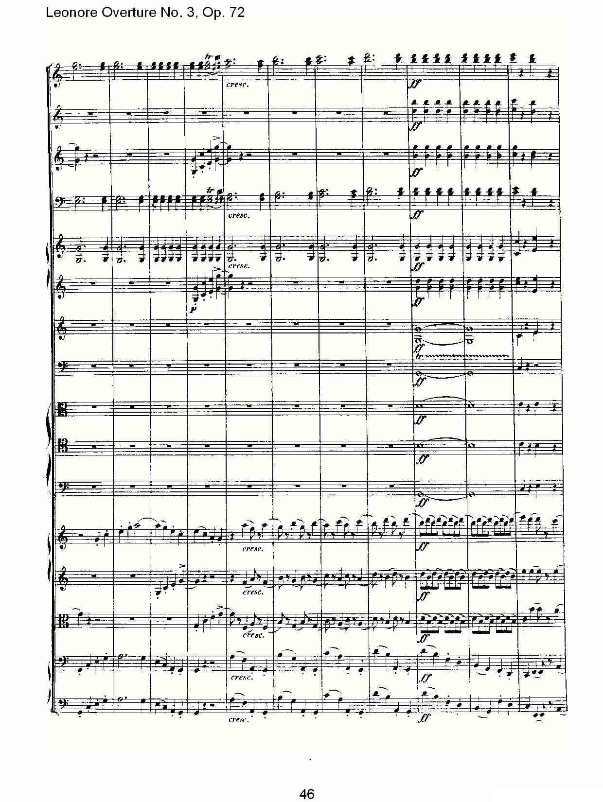 Leonore Overture No. 3, Op. 72（二）其它曲谱（图6）