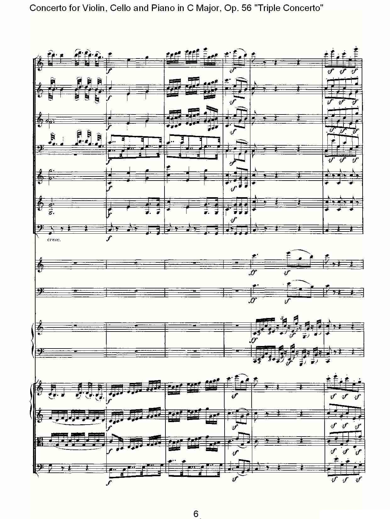 C大调大提琴与钢琴协奏曲 Op.56第三乐章（一）其它曲谱（图6）