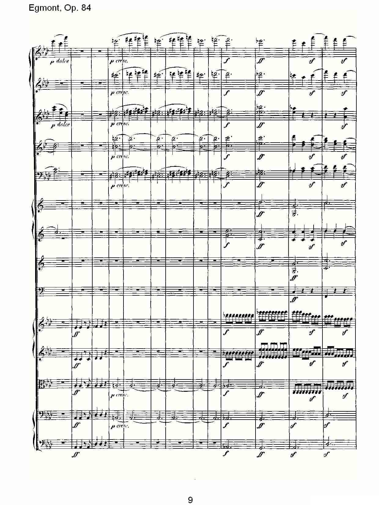 Egmont，Op. 84其它曲谱（图9）