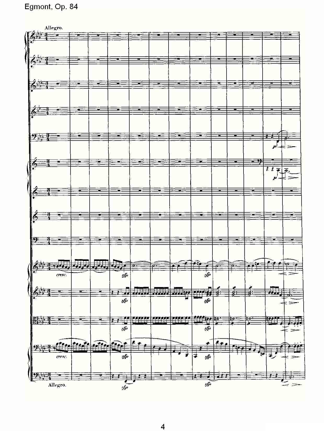 Egmont，Op. 84其它曲谱（图4）