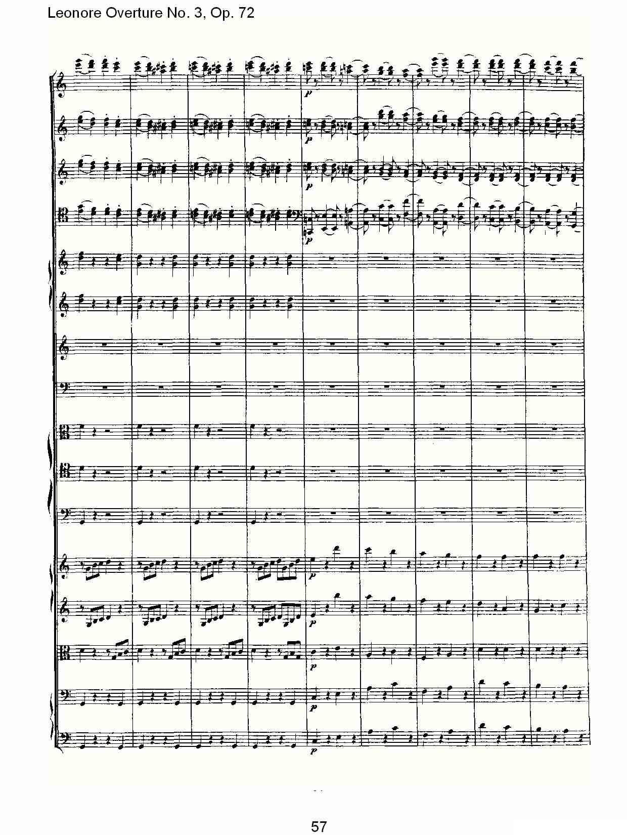 Leonore Overture No. 3, Op. 72（二）其它曲谱（图17）