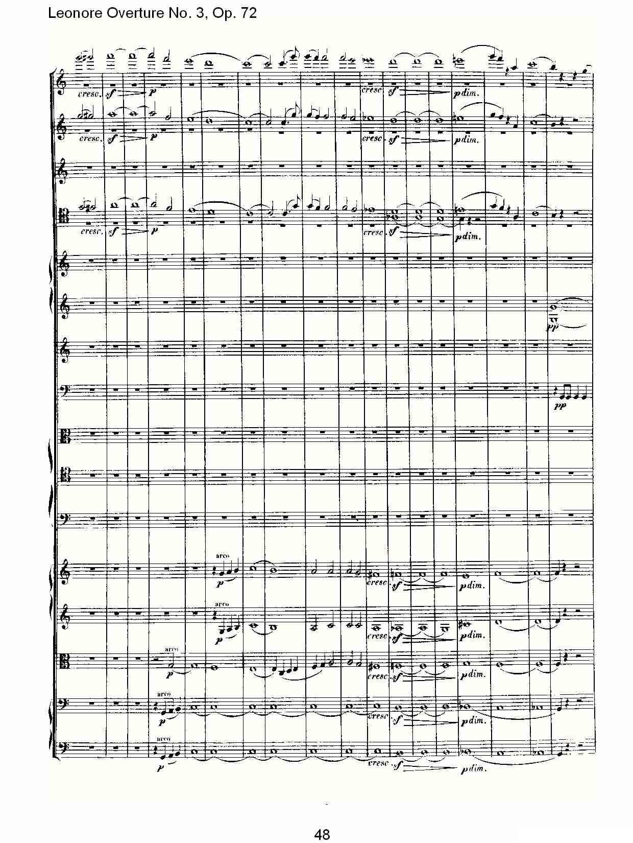Leonore Overture No. 3, Op. 72（二）其它曲谱（图8）