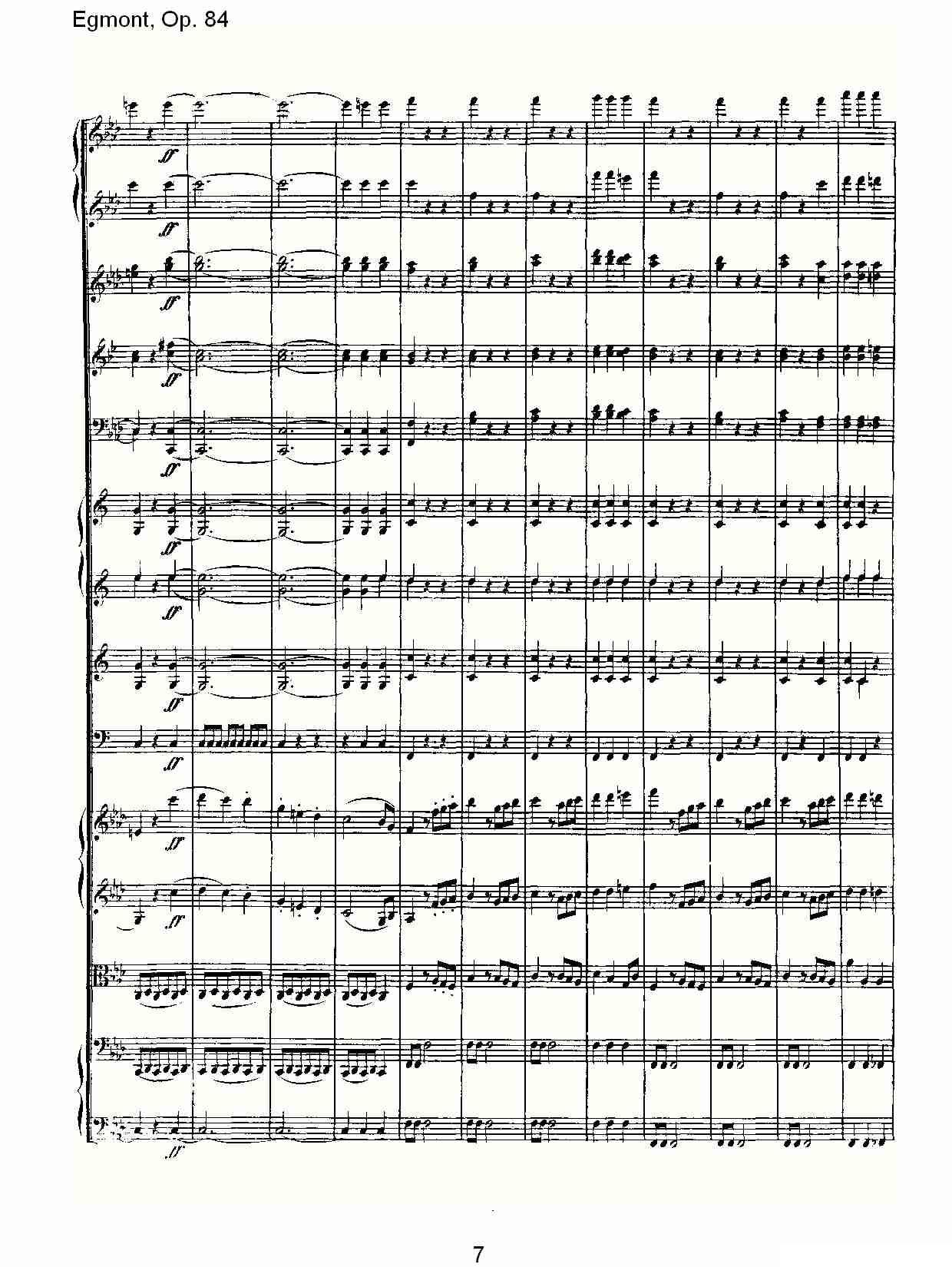 Egmont，Op. 84其它曲谱（图7）