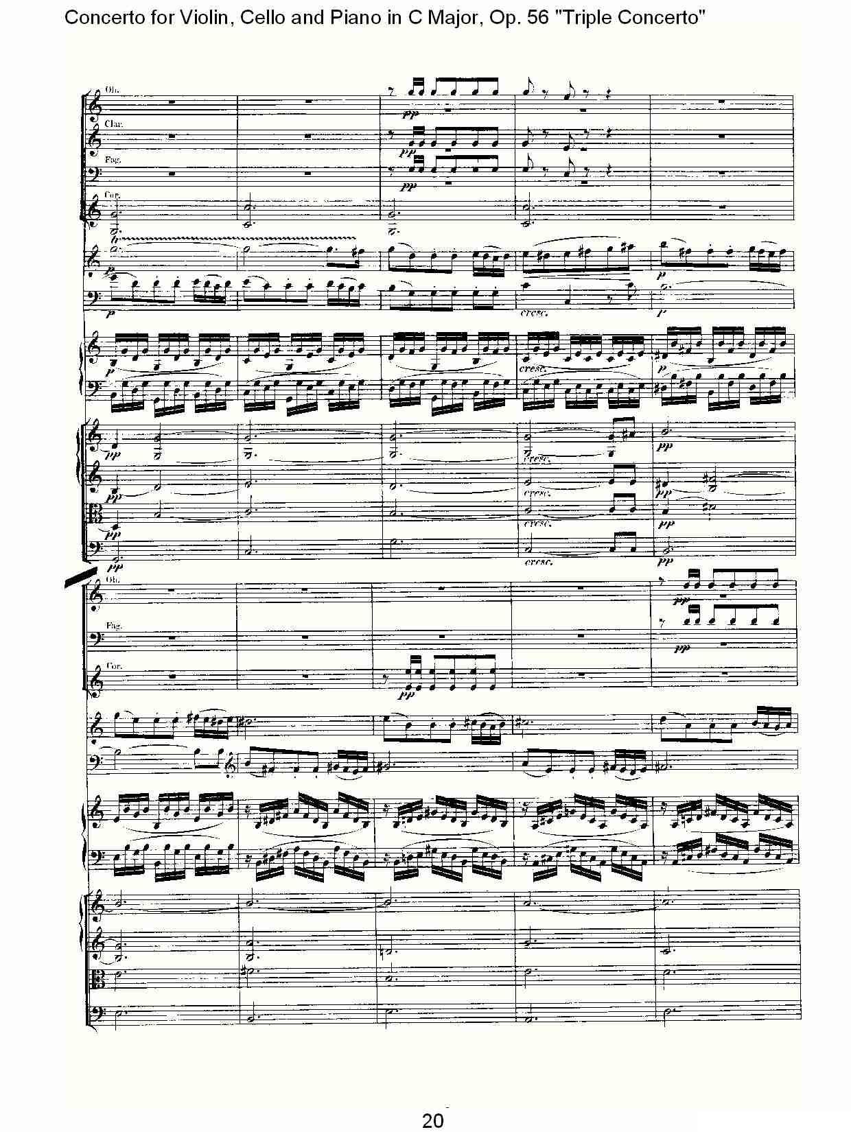 C大调大提琴与钢琴协奏曲 Op.56第三乐章（一）其它曲谱（图21）