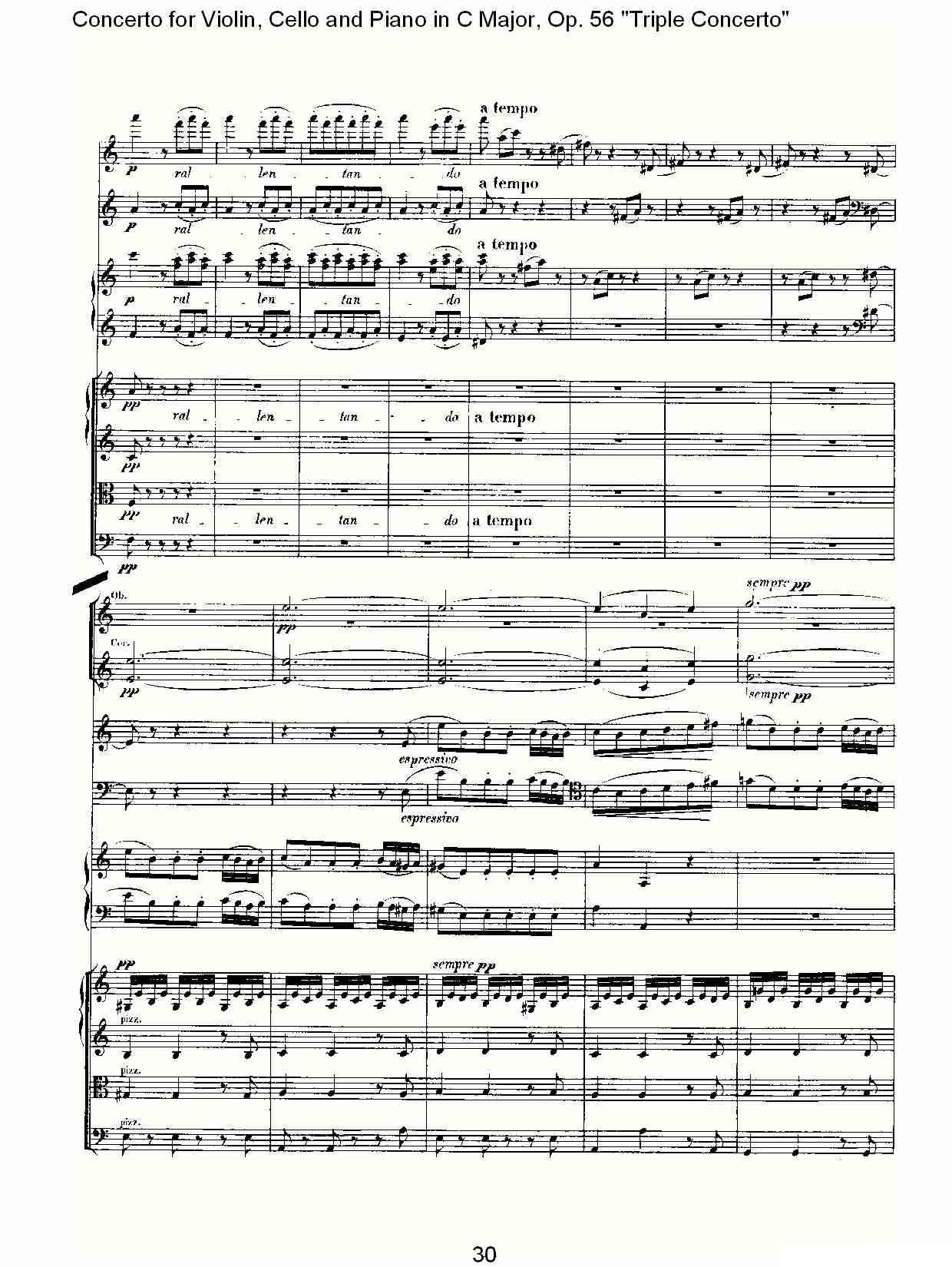 C大调大提琴与钢琴协奏曲 Op.56第三乐章（一）其它曲谱（图31）