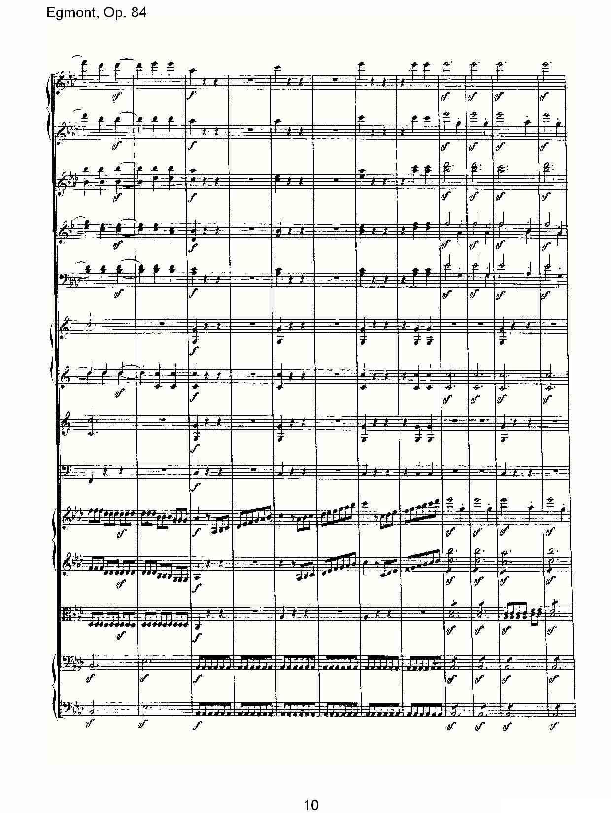 Egmont，Op. 84其它曲谱（图10）