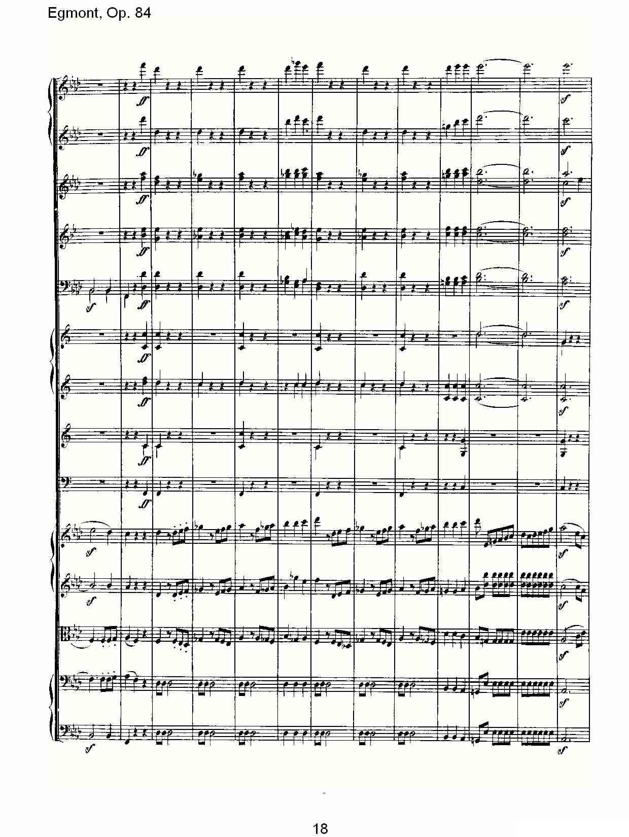 Egmont，Op. 84其它曲谱（图18）