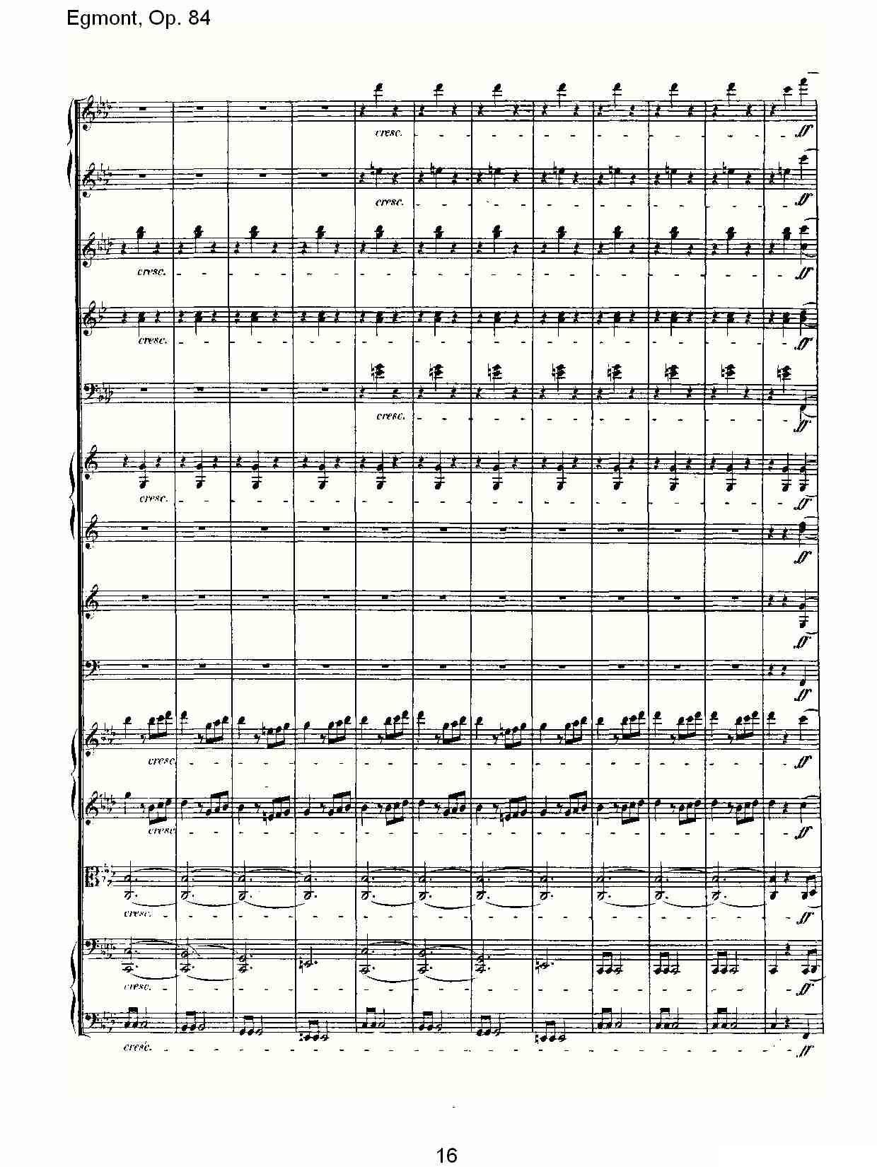 Egmont，Op. 84其它曲谱（图16）