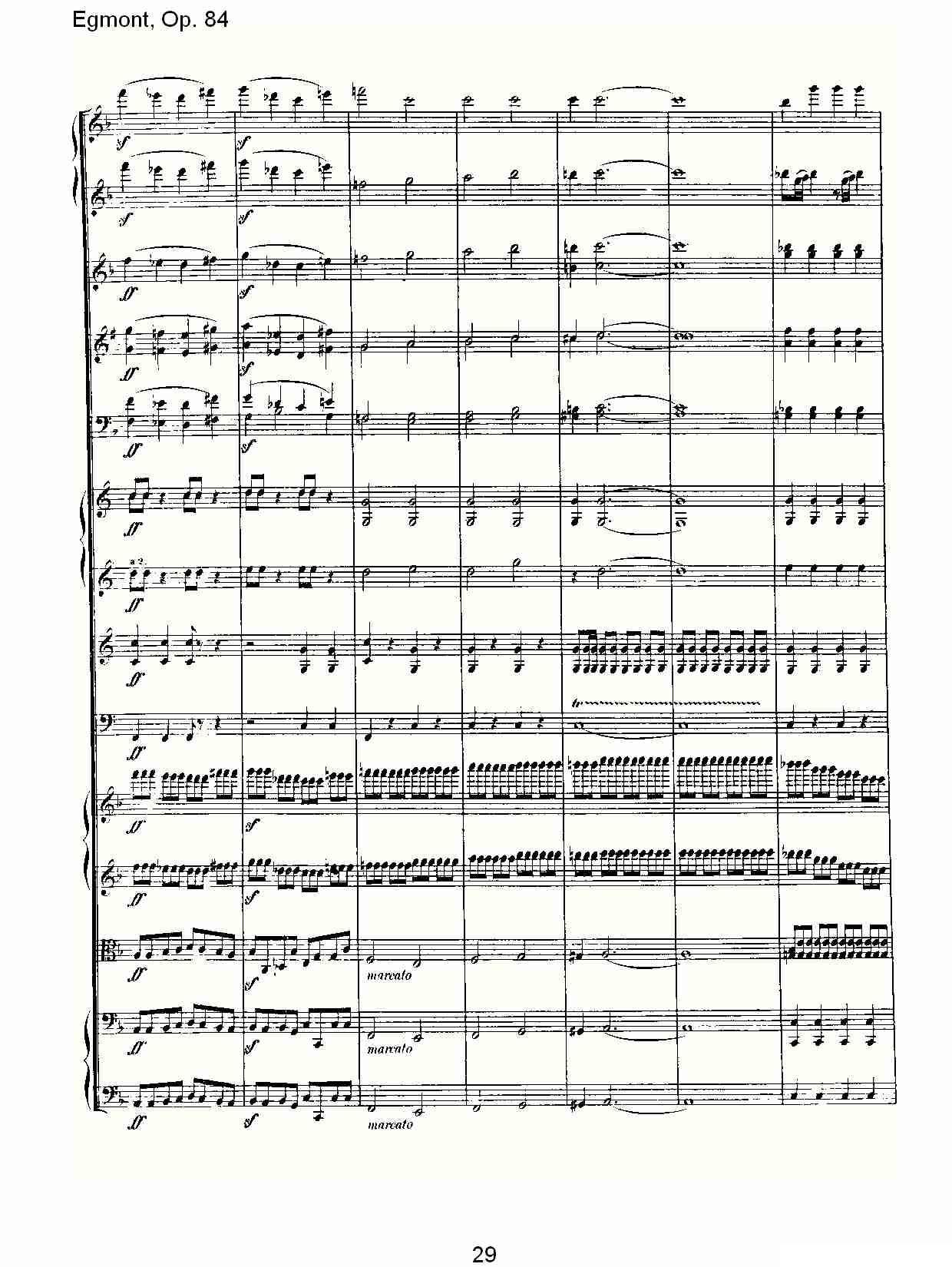 Egmont，Op. 84其它曲谱（图29）