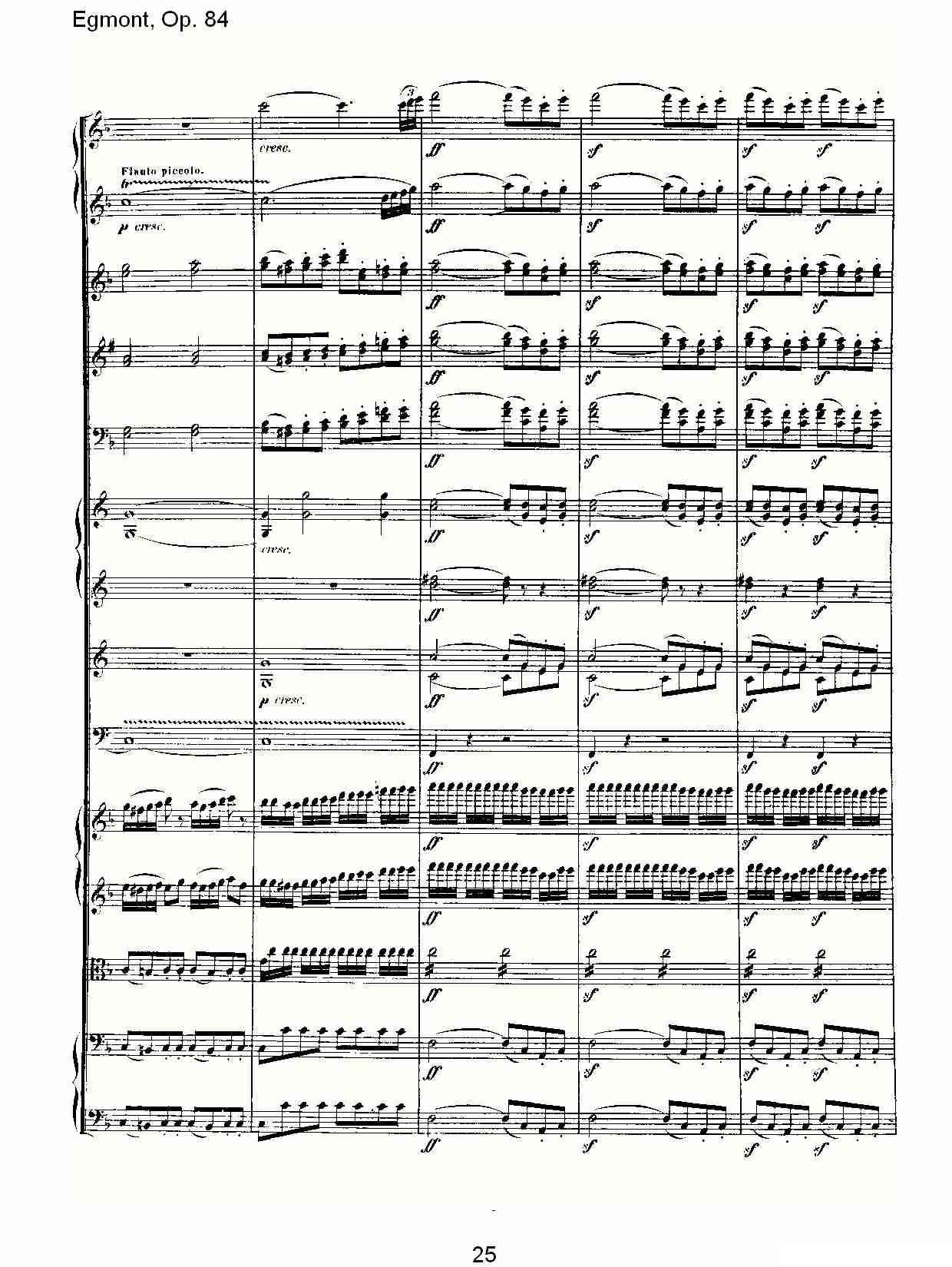 Egmont，Op. 84其它曲谱（图25）