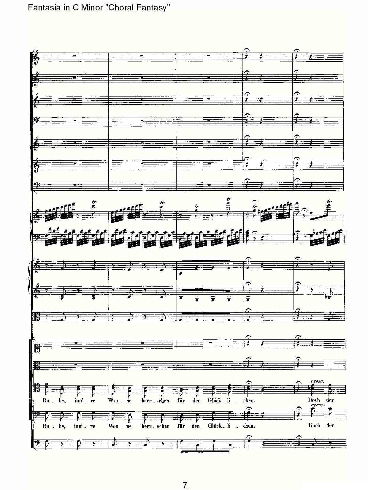 C小调幻想曲“幻想合奏”第三乐章其它曲谱（图7）