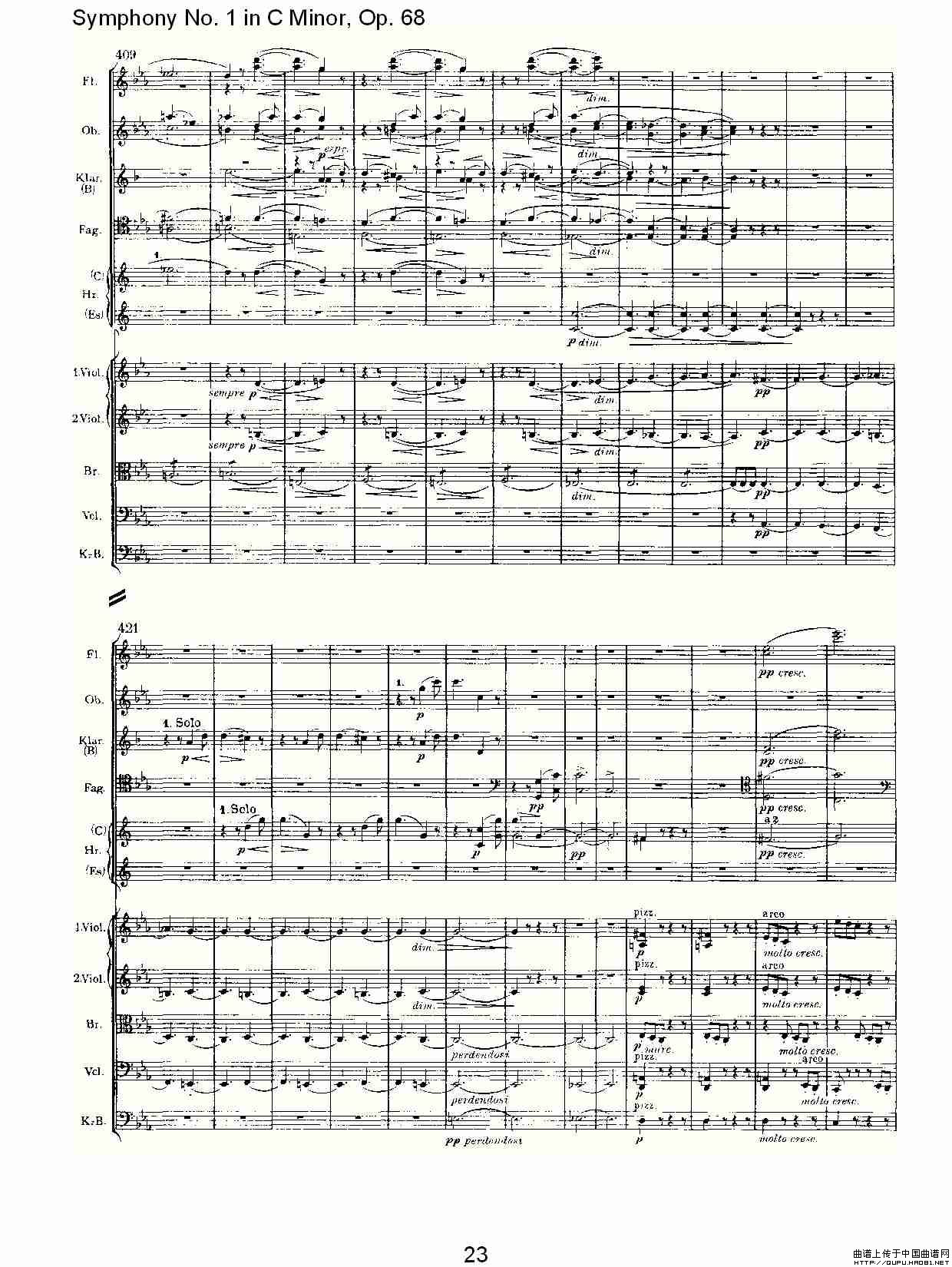 C小调第一交响曲, Op.68 第一乐章其它曲谱（图12）