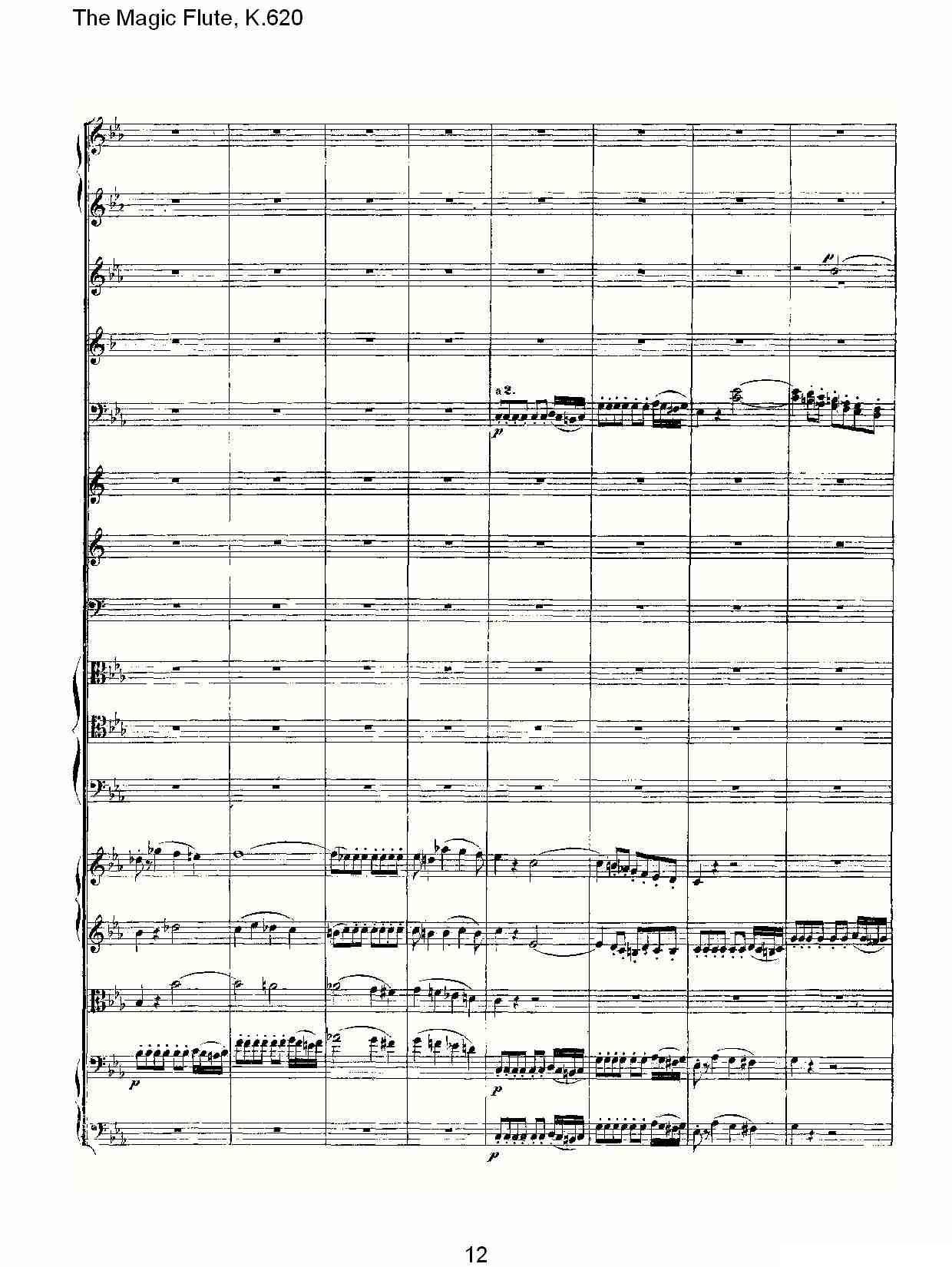The Magic Flute, K.620其它曲谱（图12）