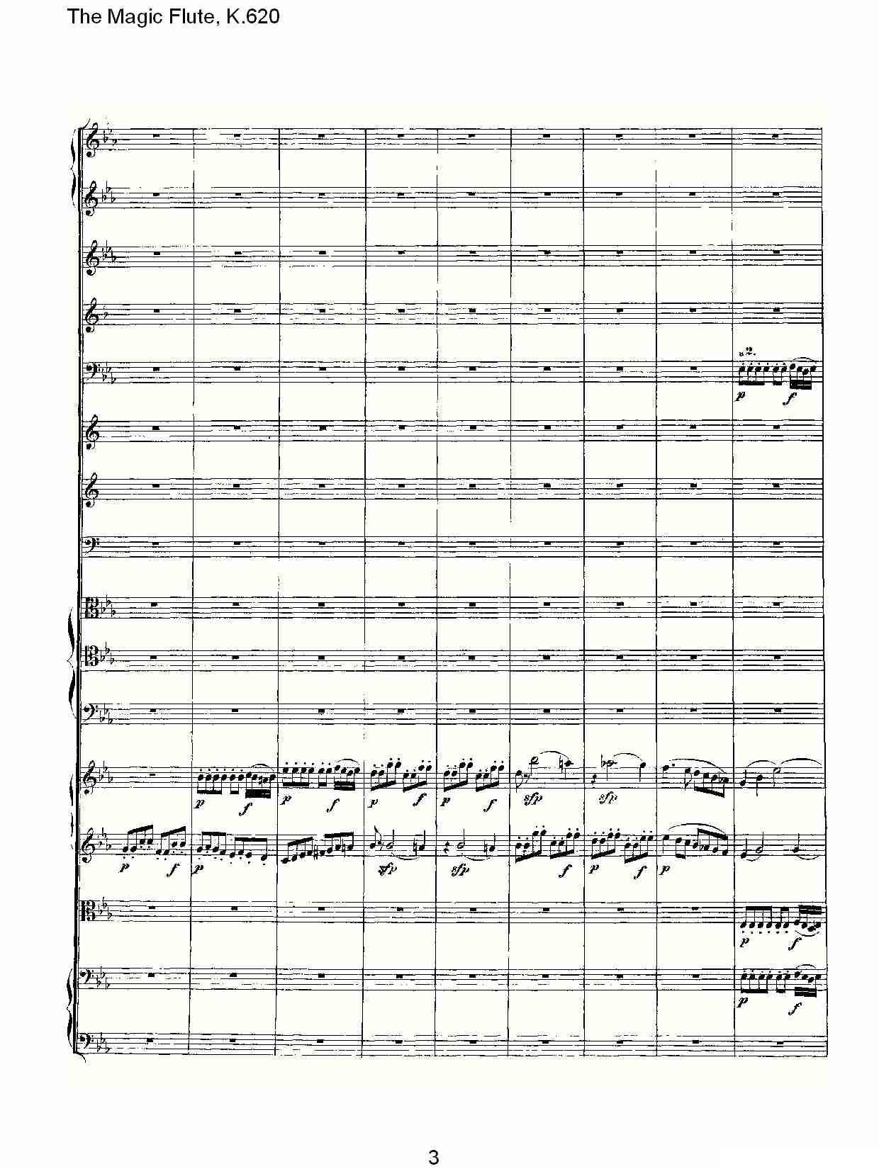 The Magic Flute, K.620其它曲谱（图3）