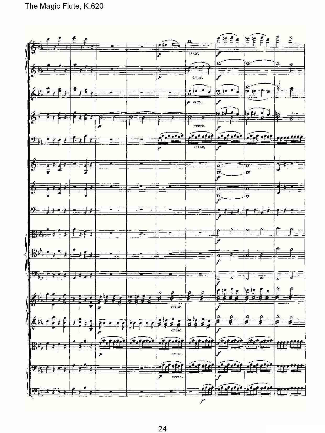 The Magic Flute, K.620其它曲谱（图24）