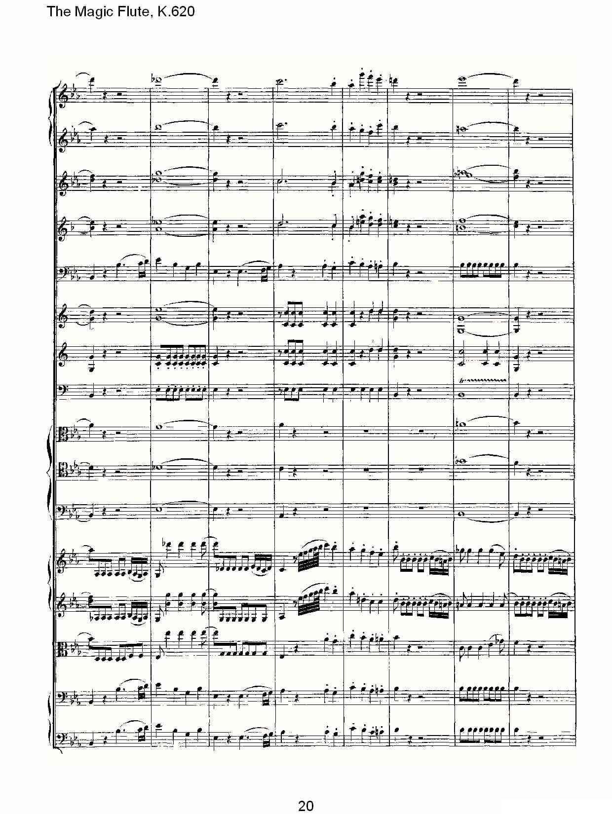 The Magic Flute, K.620其它曲谱（图20）