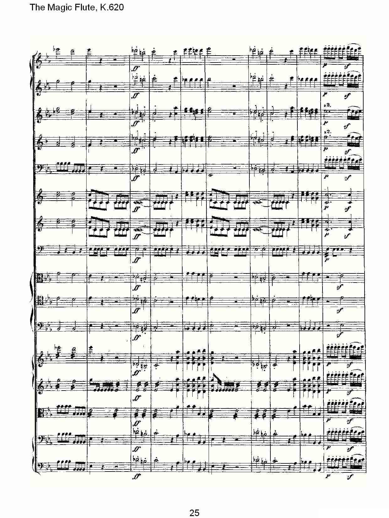 The Magic Flute, K.620其它曲谱（图25）