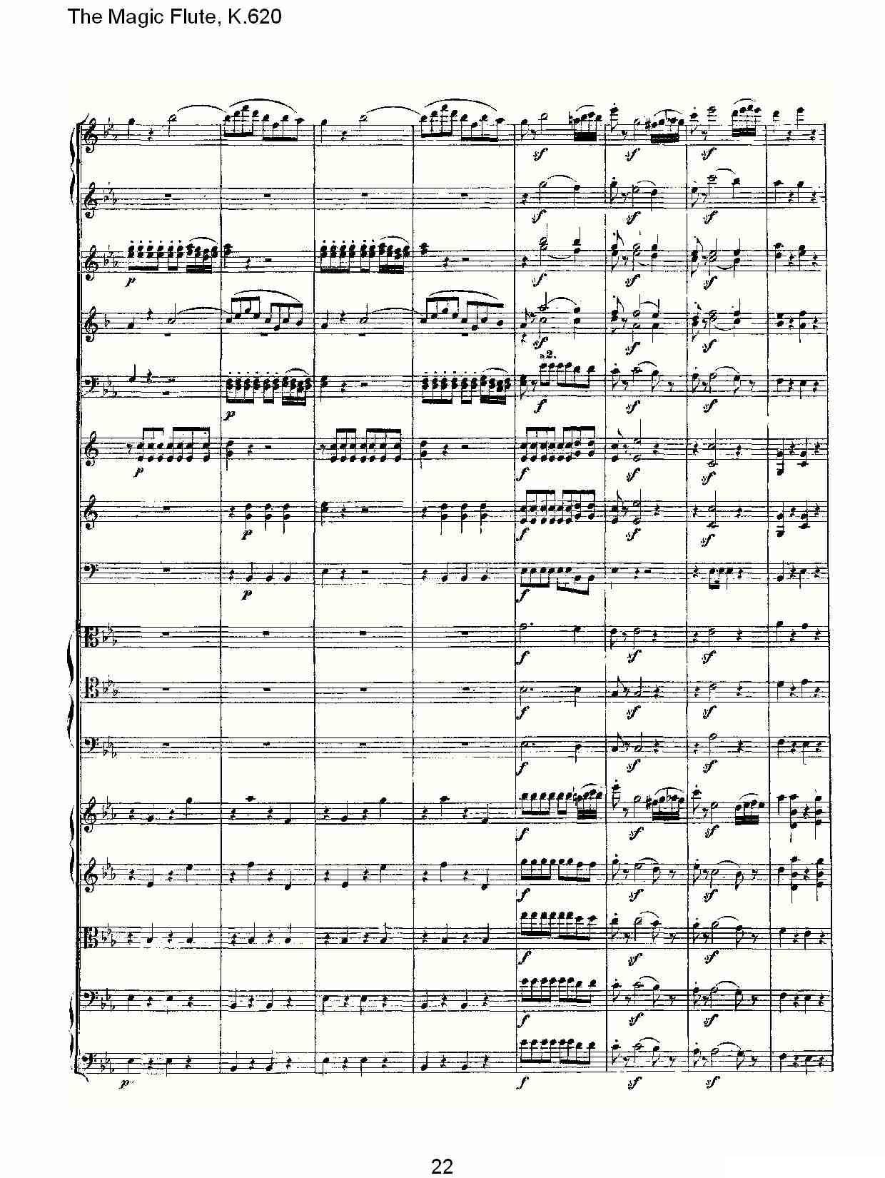 The Magic Flute, K.620其它曲谱（图22）