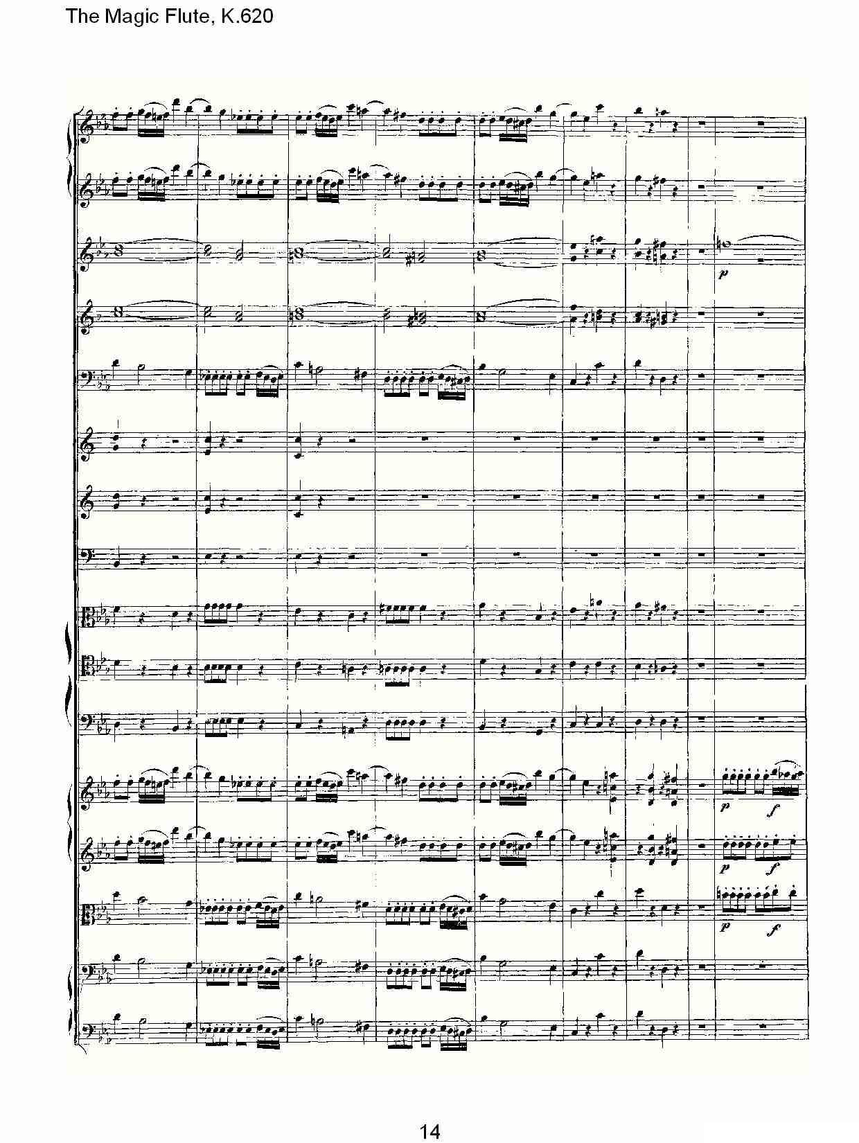 The Magic Flute, K.620其它曲谱（图14）