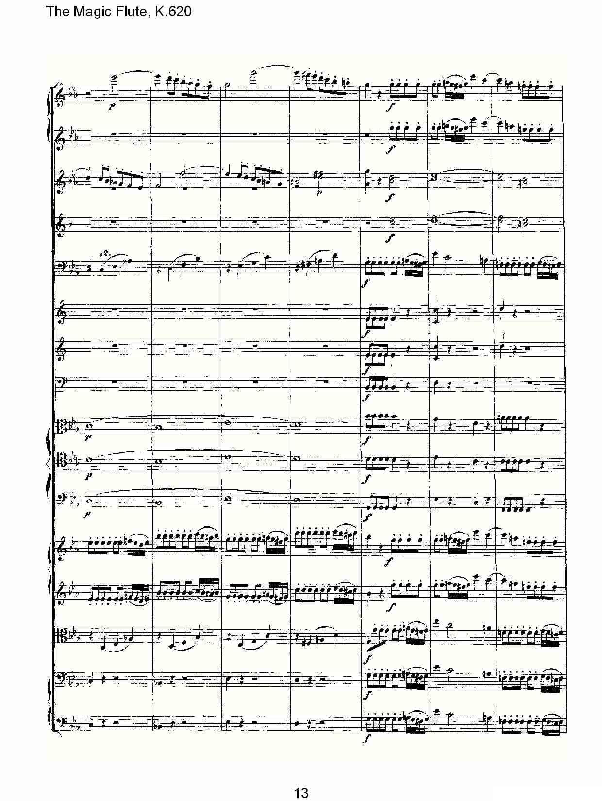 The Magic Flute, K.620其它曲谱（图13）