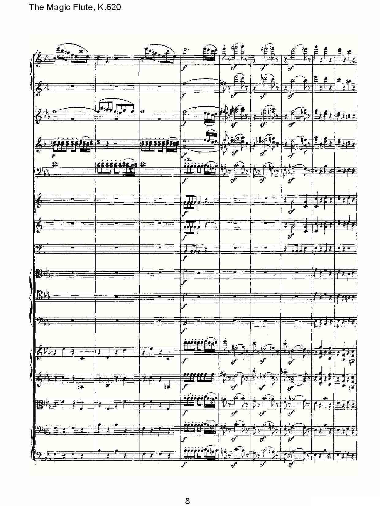 The Magic Flute, K.620其它曲谱（图8）