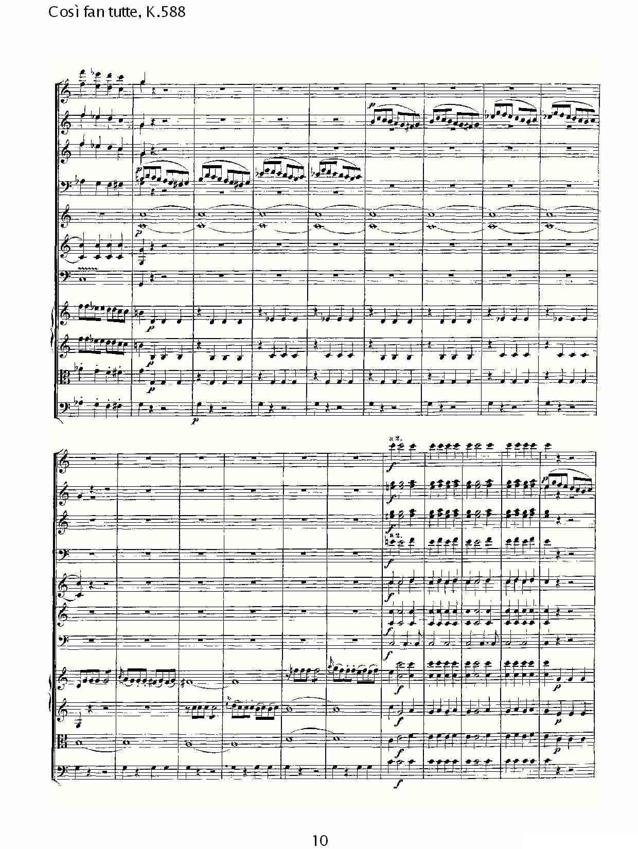 Cosě fan tutte, K.588其它曲谱（图10）