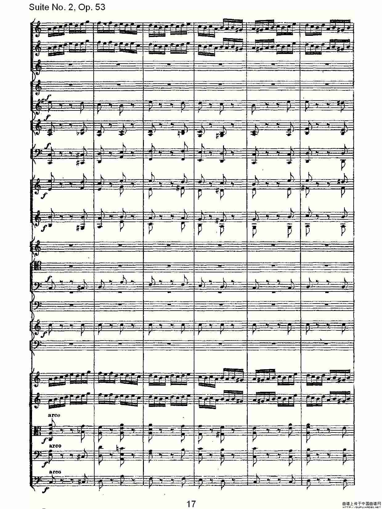 Suite No. 2, Op.53  第二套曲,Op.53第五乐章其它曲谱（图9）