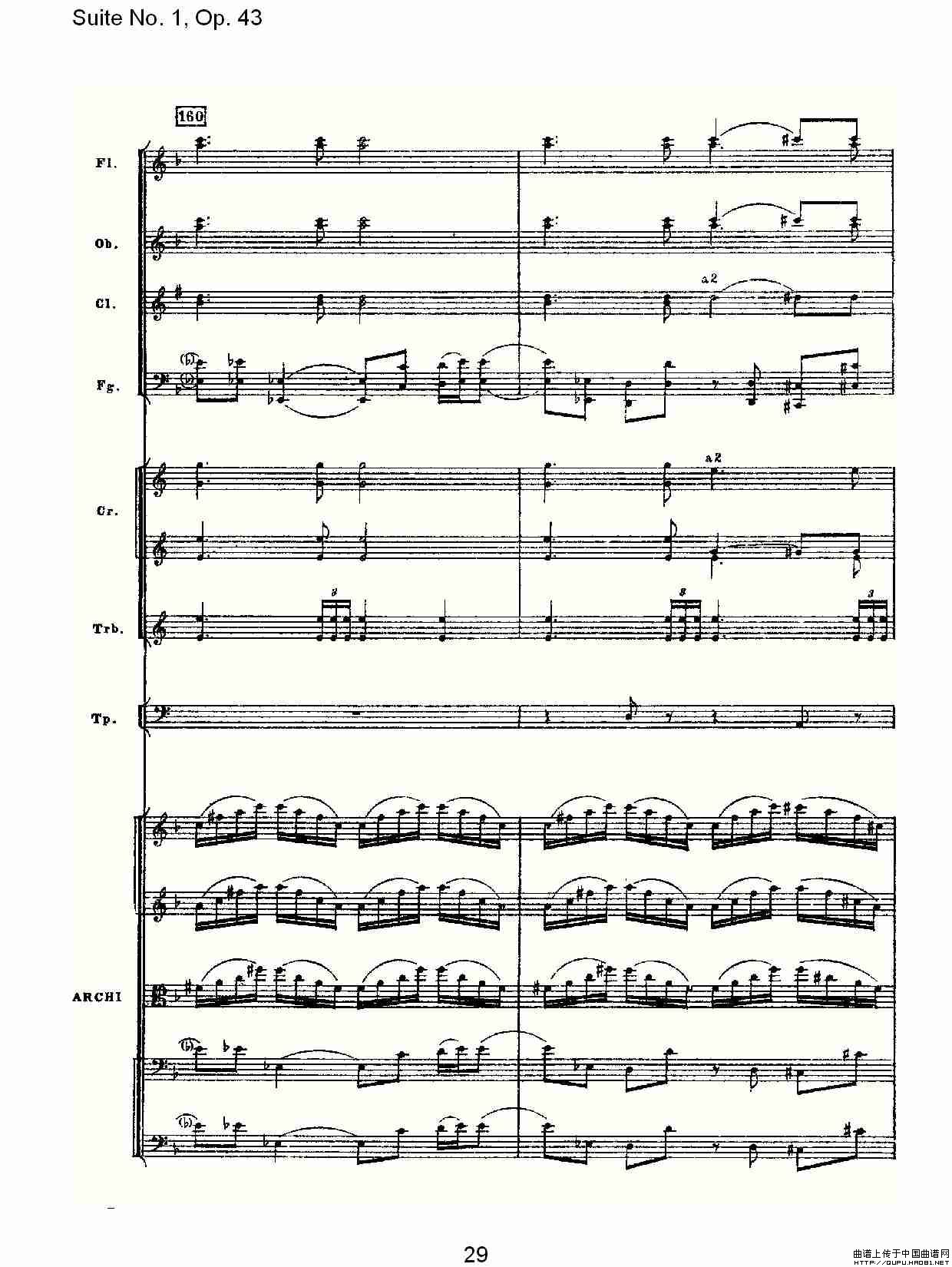 Suite No.1, Op.43   第一套曲,Op.43第一乐章（一）其它曲谱（图15）