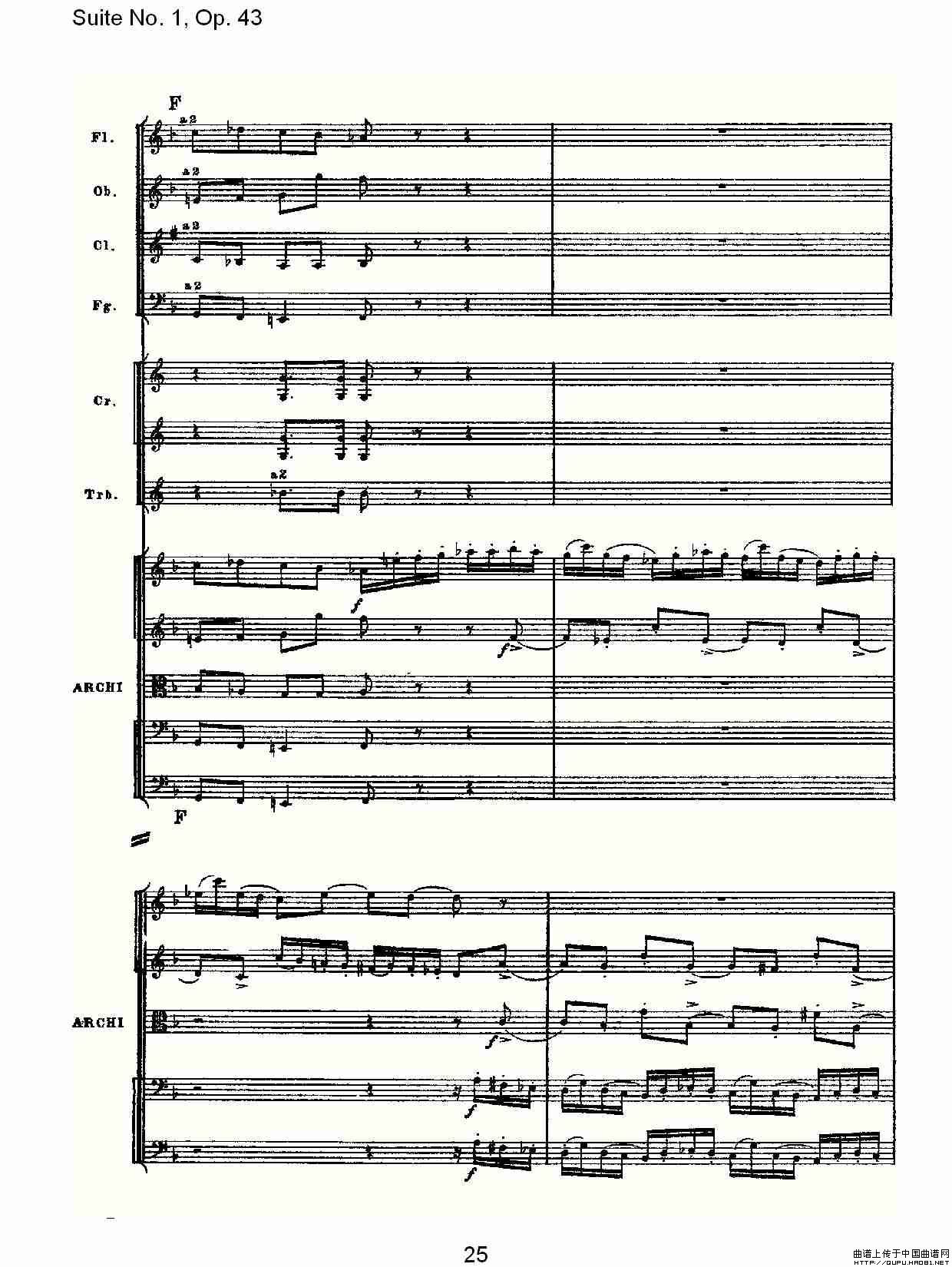 Suite No.1, Op.43   第一套曲,Op.43第一乐章（一）其它曲谱（图13）