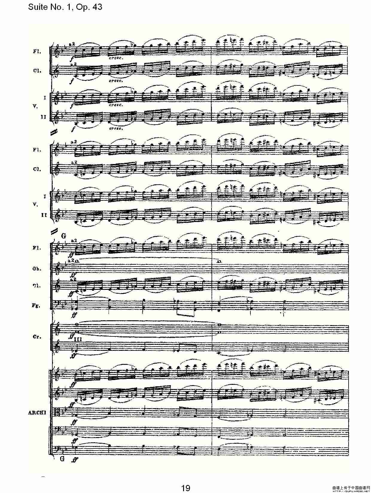 Suite No.1, Op.43   第一套曲,Op.43第五乐章（一）其它曲谱（图10）