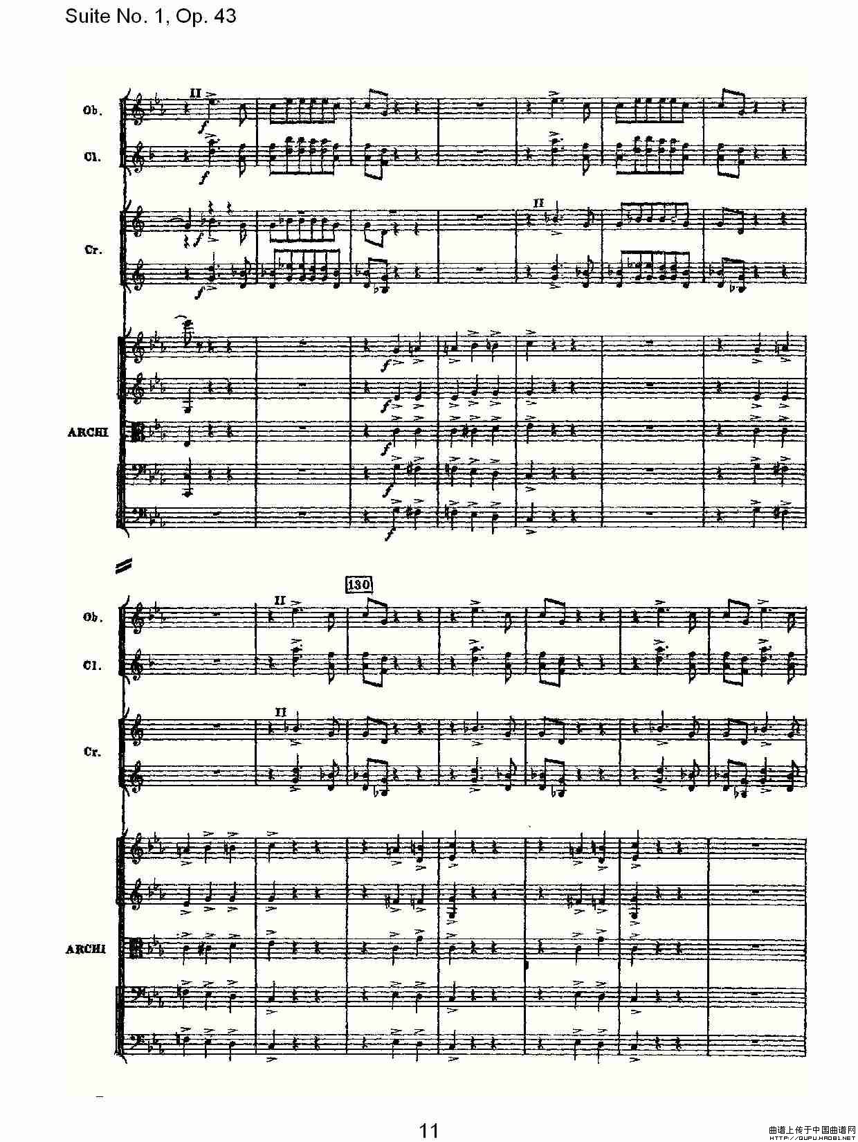 Suite No.1, Op.43   第一套曲,Op.43第二乐章其它曲谱（图6）