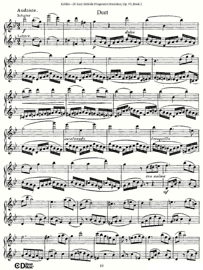 柯勒练习曲作品93号（二）其它曲谱（图19）
