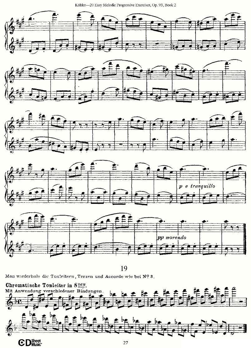 柯勒练习曲作品93号（二）其它曲谱（图27）