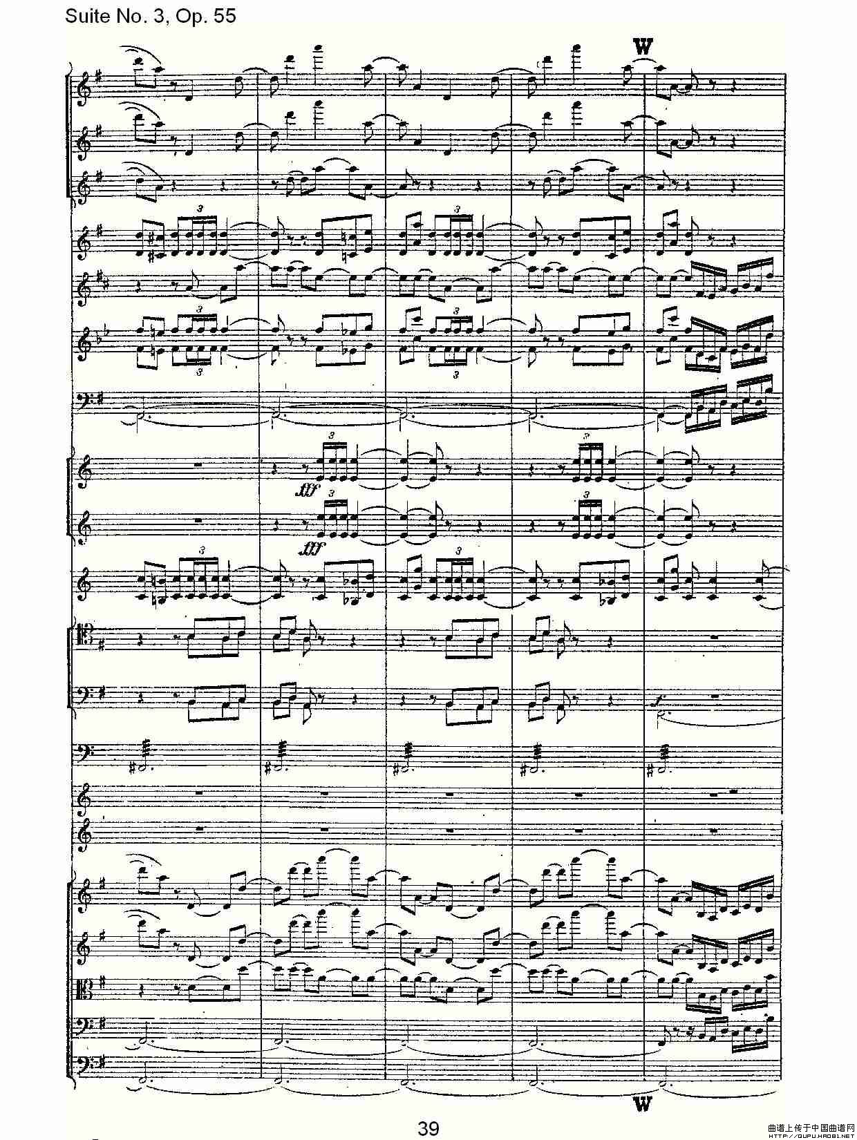 Suite No. 3, Op.55  第三套曲,Op.55第四乐章第二部（二）其它曲谱（图5）
