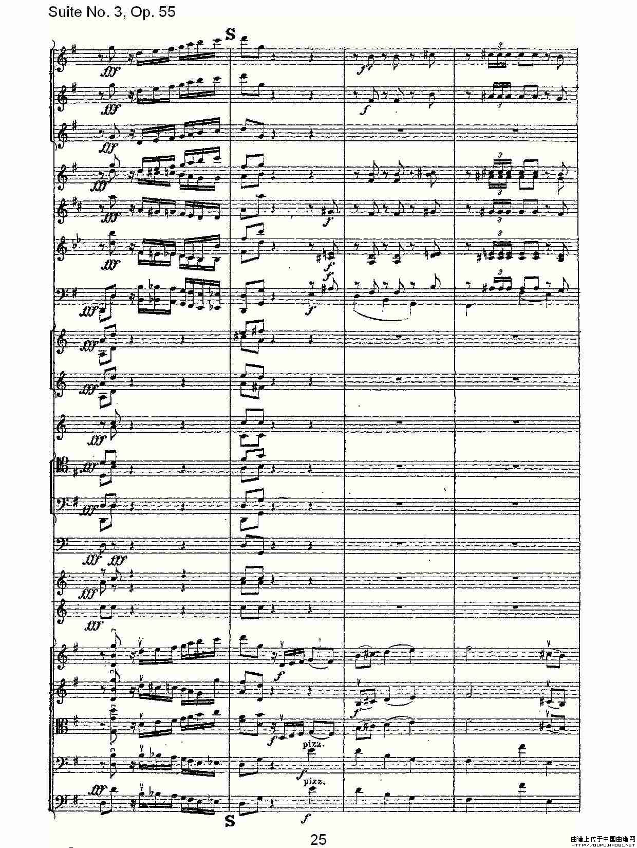 Suite No. 3, Op.55  第三套曲,Op.55第四乐章第二部（一）其它曲谱（图13）
