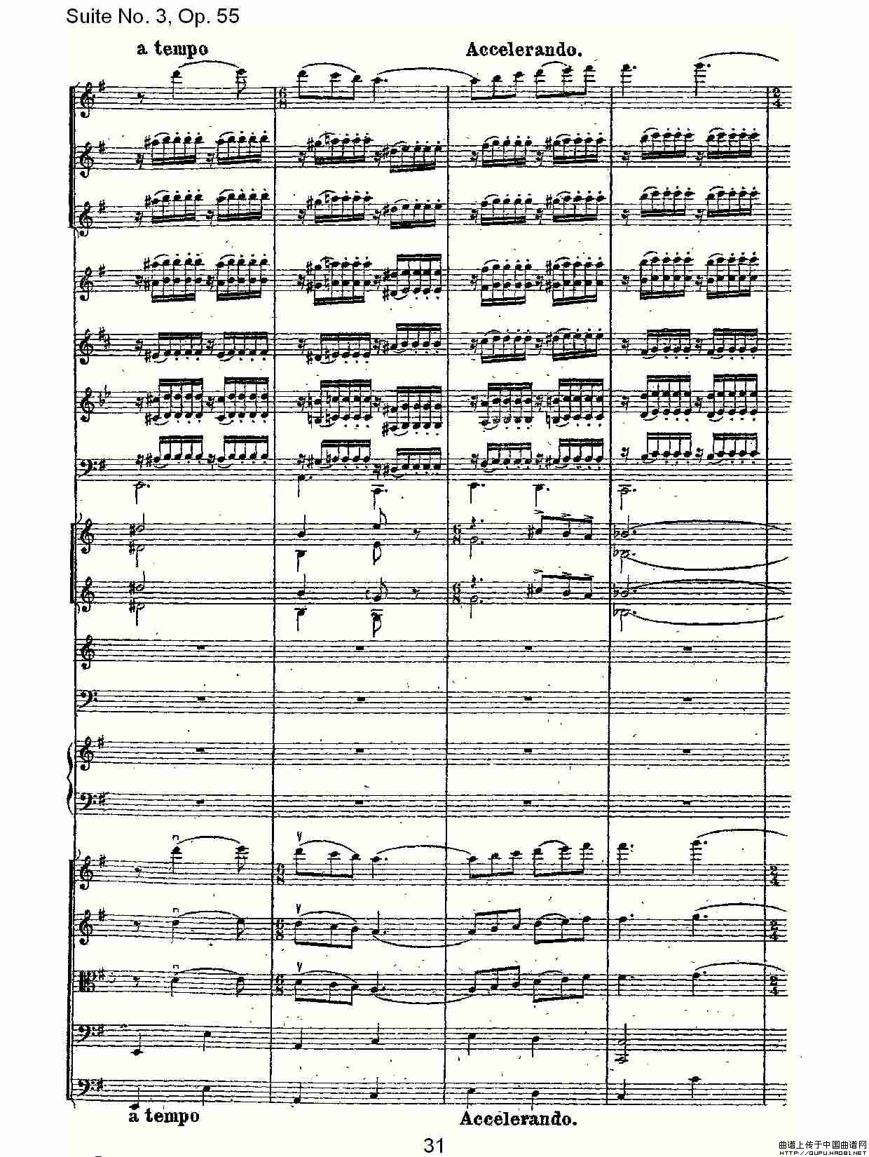 Suite No. 3, Op.55  第三套曲,Op.55第一乐章其它曲谱（图16）