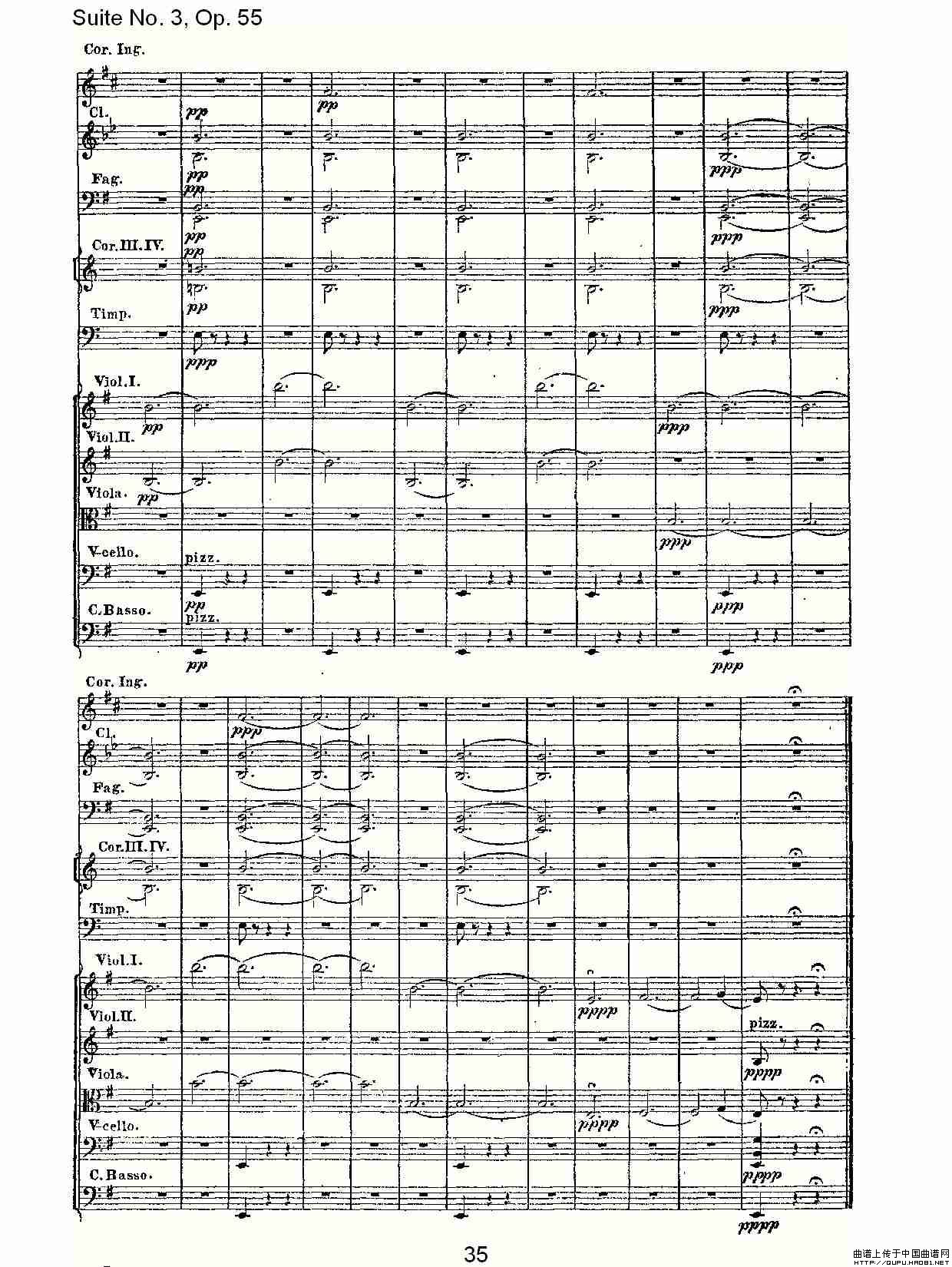 Suite No. 3, Op.55  第三套曲,Op.55第二乐章其它曲谱（图18）