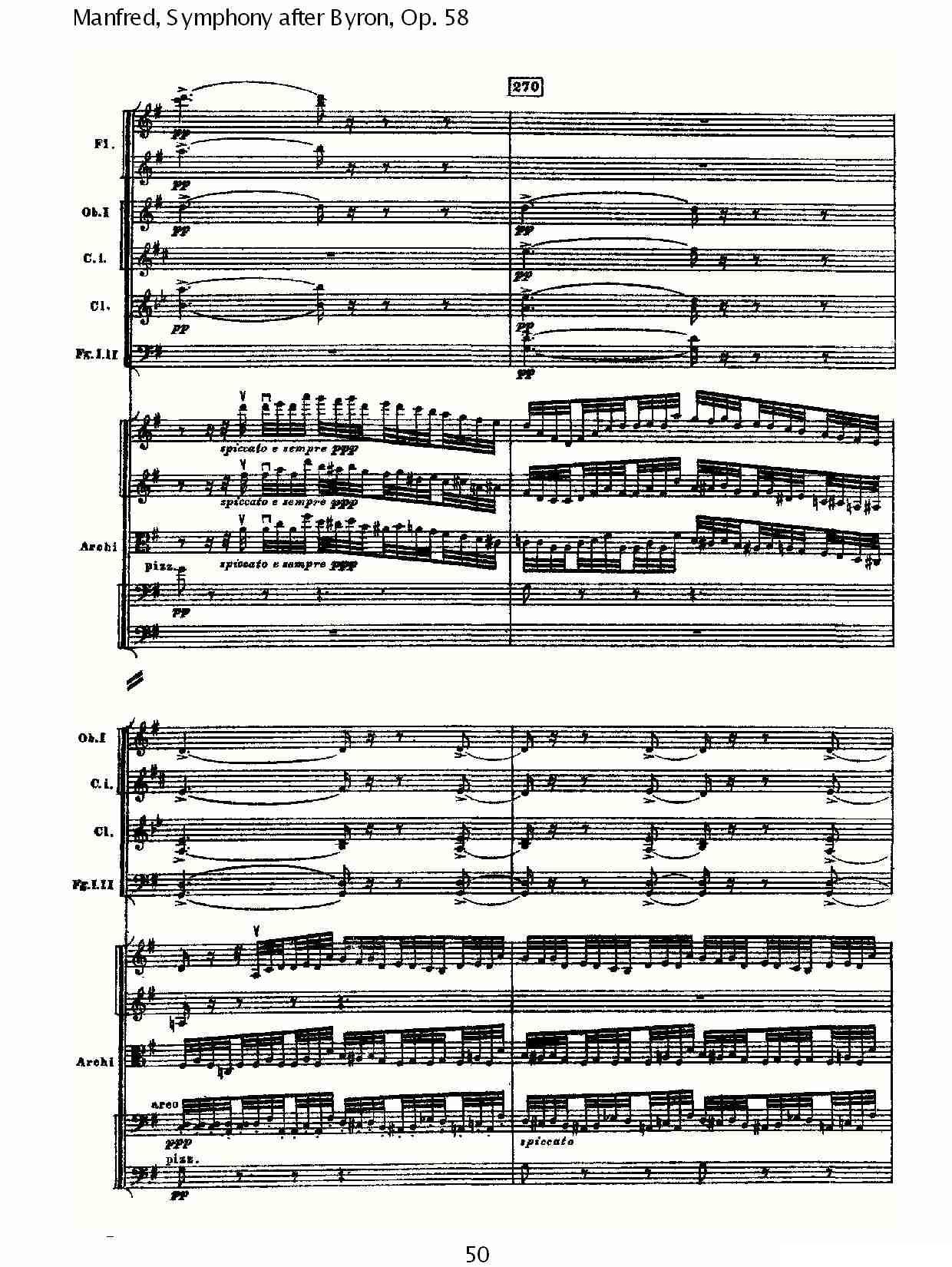 Manfred, Symphony after Byron, Op.58第三乐章（二）其它曲谱（图20）