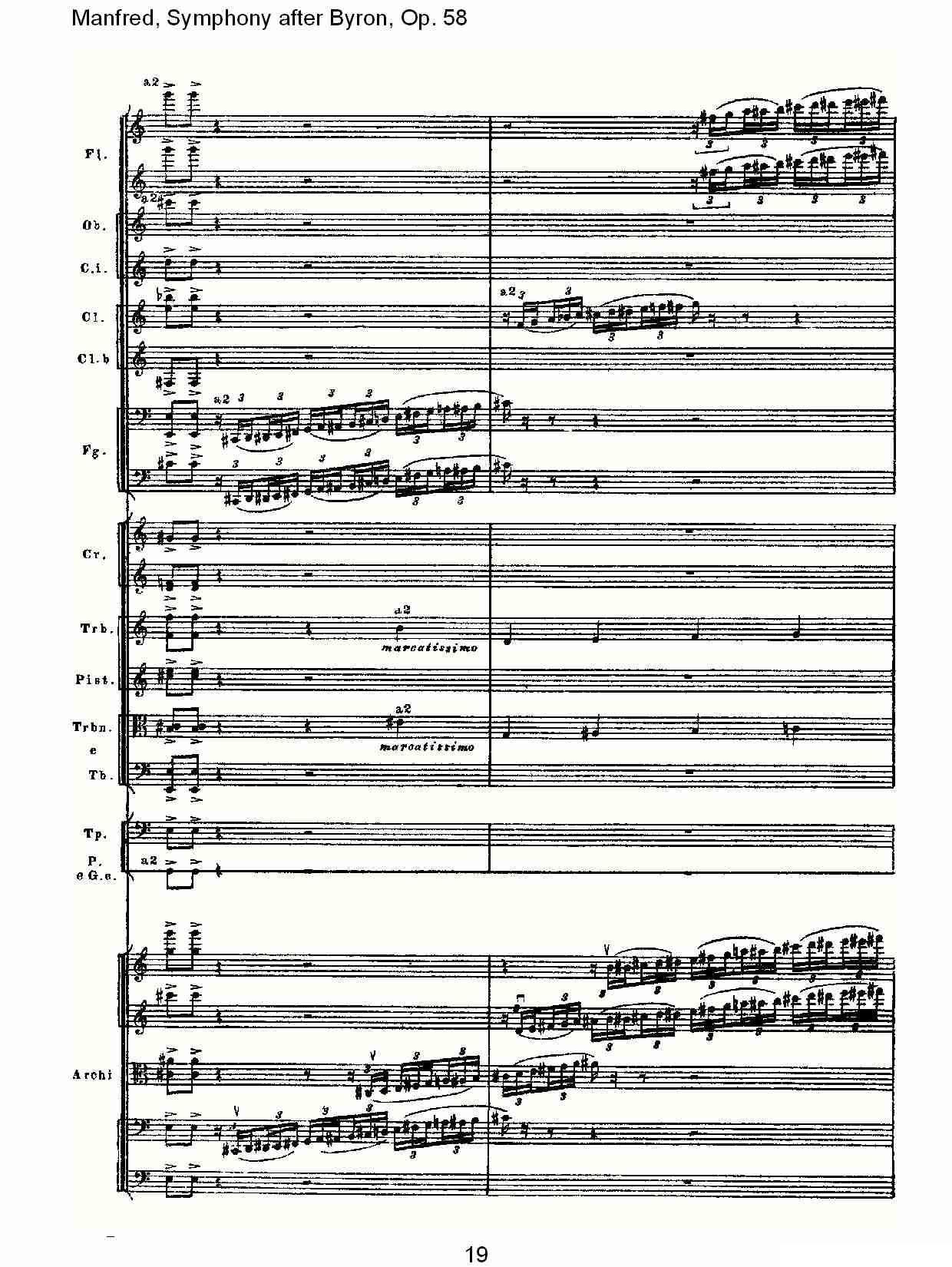 Manfred, Symphony after Byron, Op.58第一乐章（一）其它曲谱（图19）