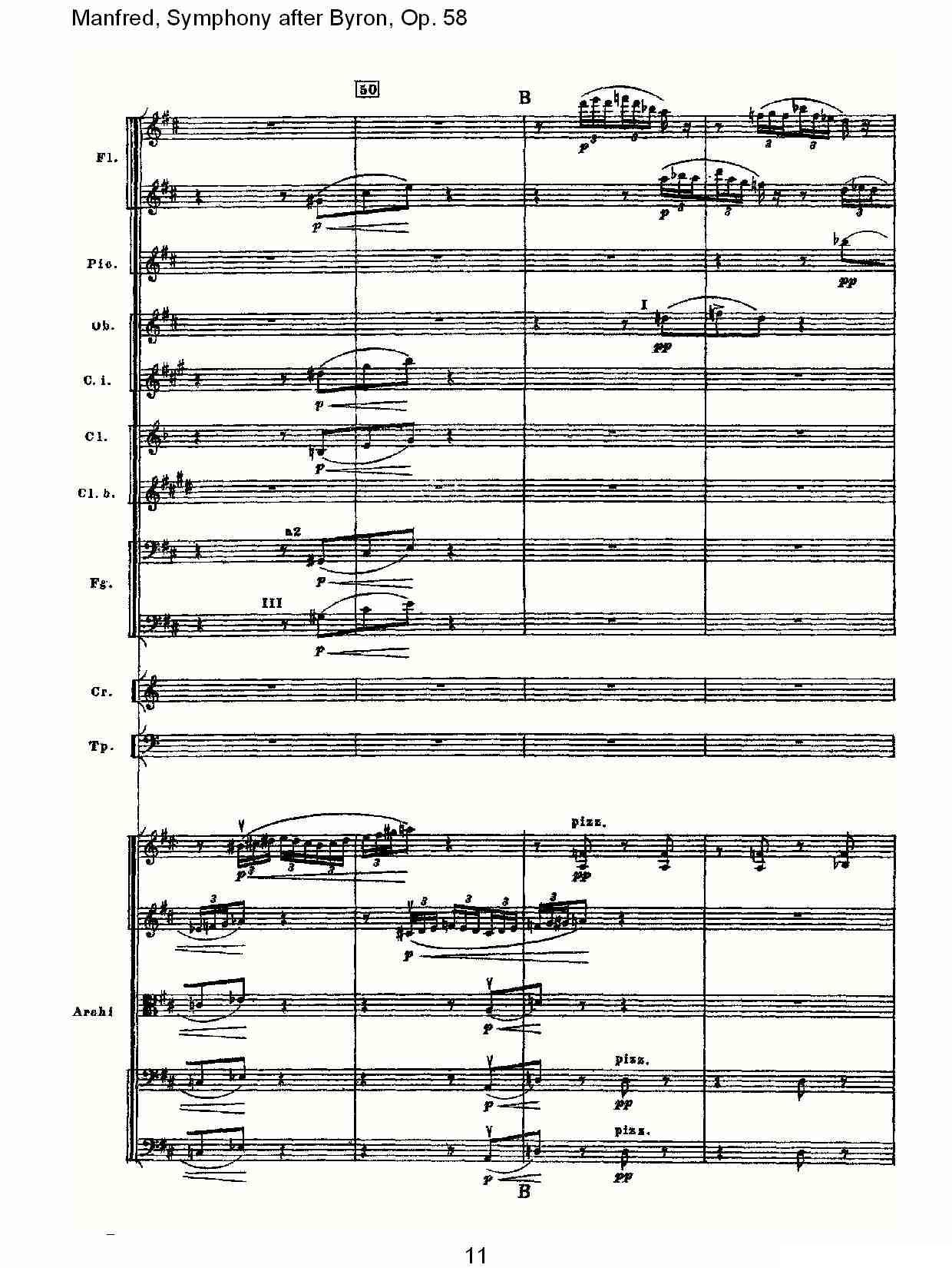 Manfred, Symphony after Byron, Op.58第二乐章（一）其它曲谱（图12）