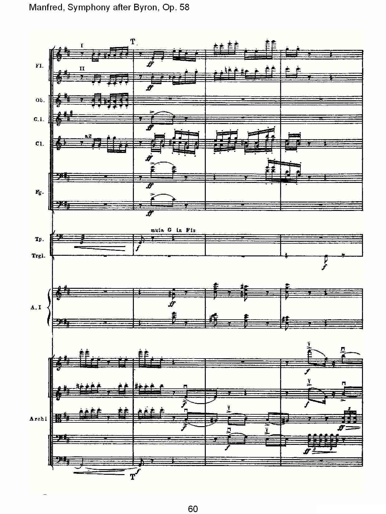 Manfred, Symphony after Byron, Op.58第二乐章（二）其它曲谱（图30）