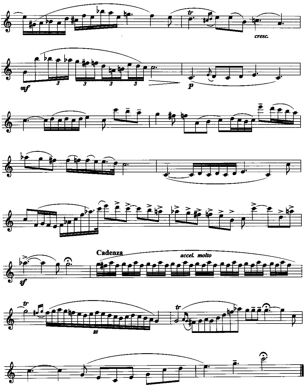 夜曲(长笛)其它曲谱（图2）