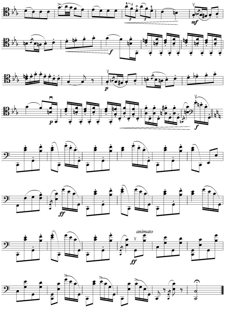 回旋曲(大提琴谱)其它曲谱（图4）