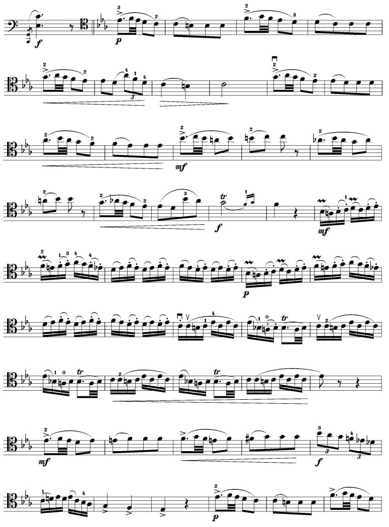 回旋曲(大提琴谱)其它曲谱（图3）
