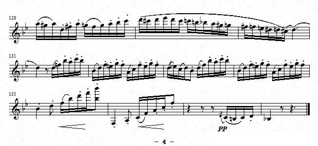 《练习曲》之26（单簧管谱）其它曲谱（图4）