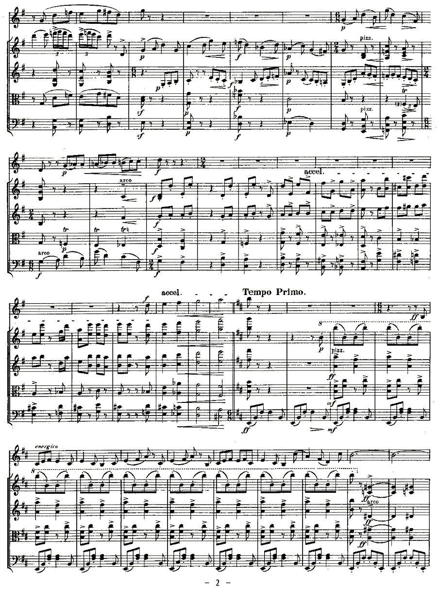 QUINTET.No3.（双簧管+弦乐五重奏第三乐章、总谱）其它曲谱（图2）