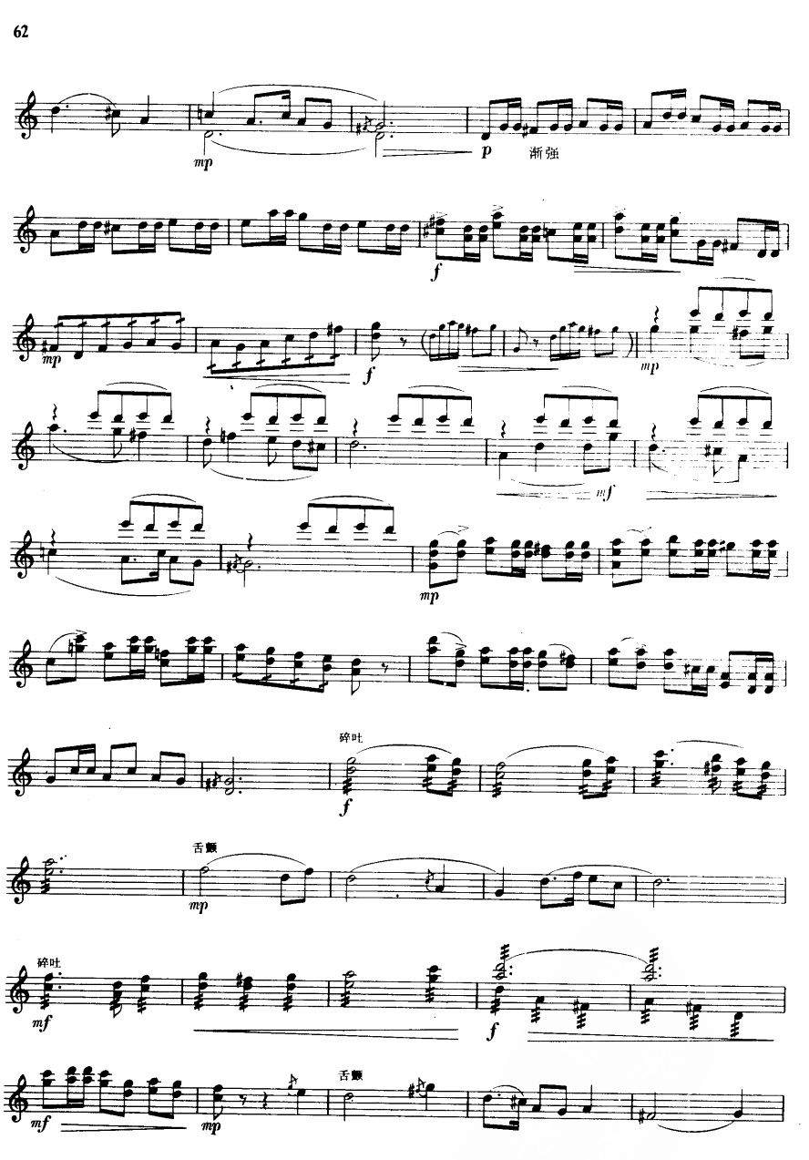 织网歌(笙独奏)其它曲谱（图2）